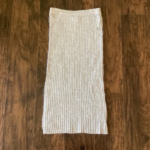 Debut Silk & Angota Ribbed Skirt - Picture 4 of 4